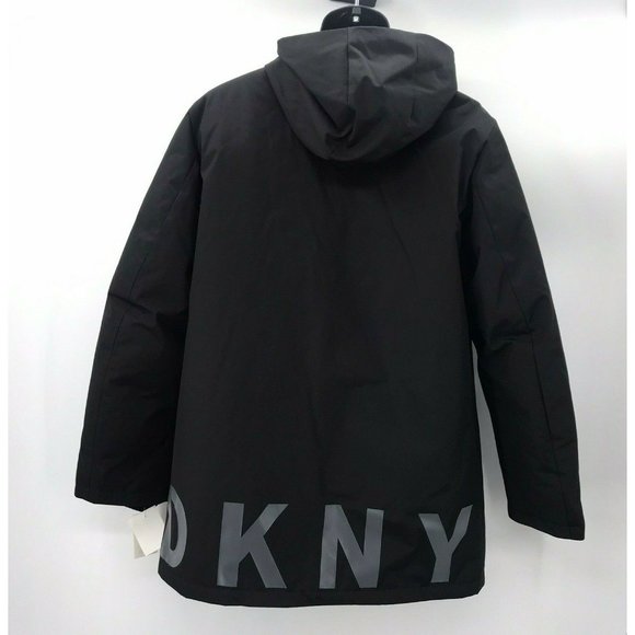 DKNY Men's Full-Length Hooded Parka - Size Medium - Picture 12 of 12